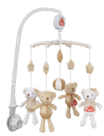 آویز تخت کوکی خرس